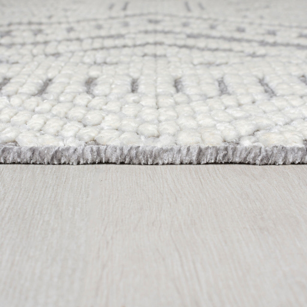 Washable floor rug - Galeo Jaipur Grey