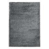 High Pile Floor Rug - Fuzzy Grey