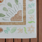 Outdoor rug - Maui Border White