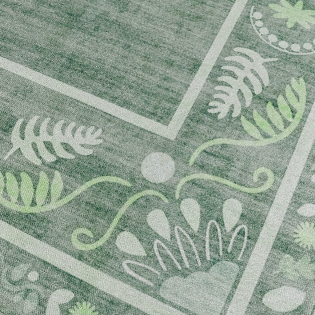 Outdoor rug - Maui Border Green
