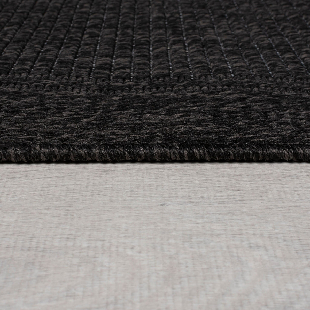 Outdoor Floor Rug - Emilio Weave Anthracite