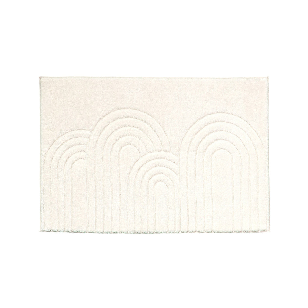 Bathroom Rug - Cassie Arches White