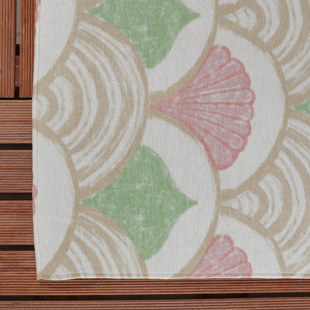 Outdoor Rug - Oasis Shell Pink/Green