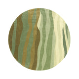 Round Wool Rug – Liora Green