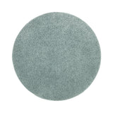 Round High-Pile Rug – Wish Blue/Green