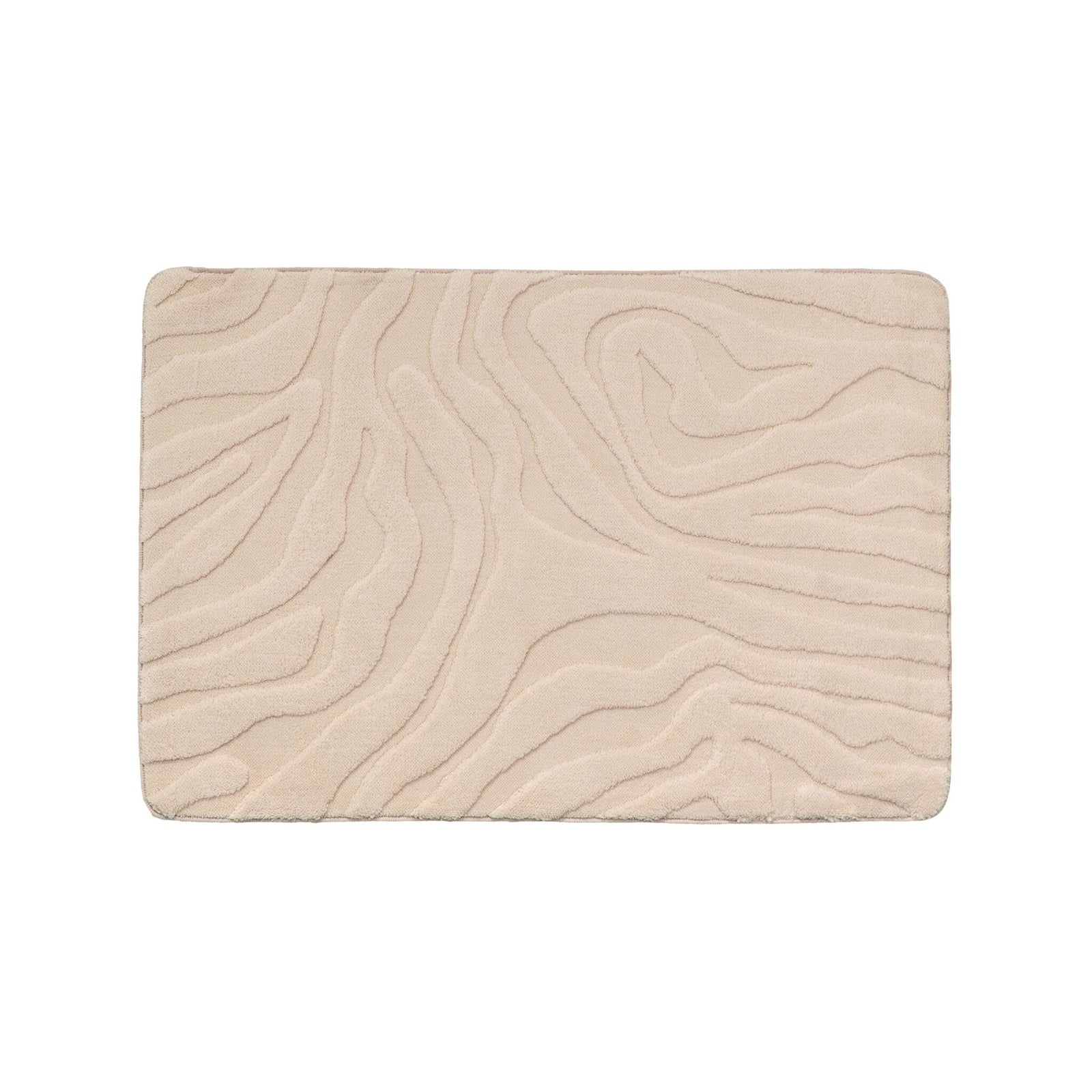 Bathroom Rug - Cassie Zebra Beige
