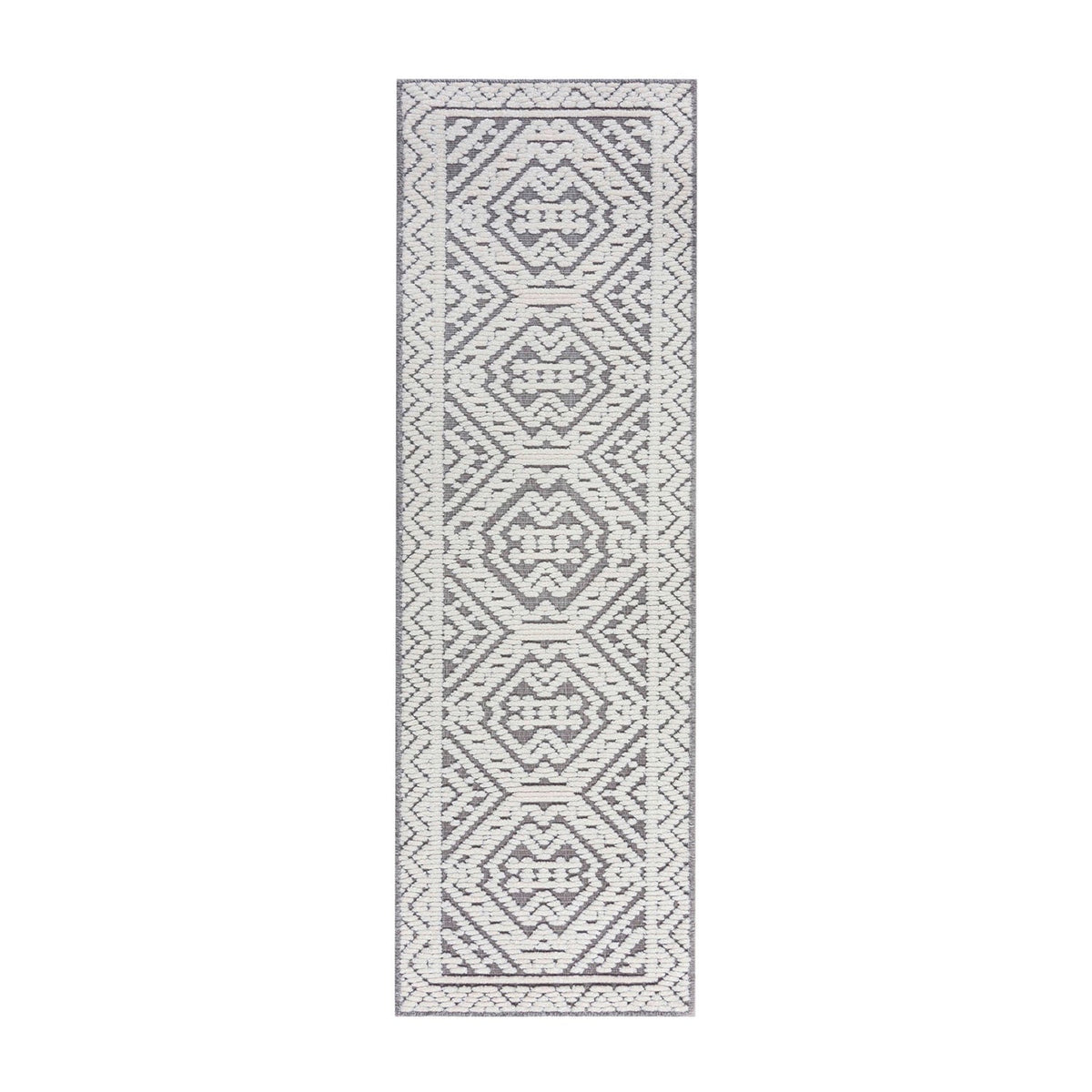 Washable runner - Galeo Jhansi Grey