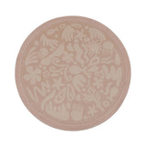 Round washable play mat - Flo Pink