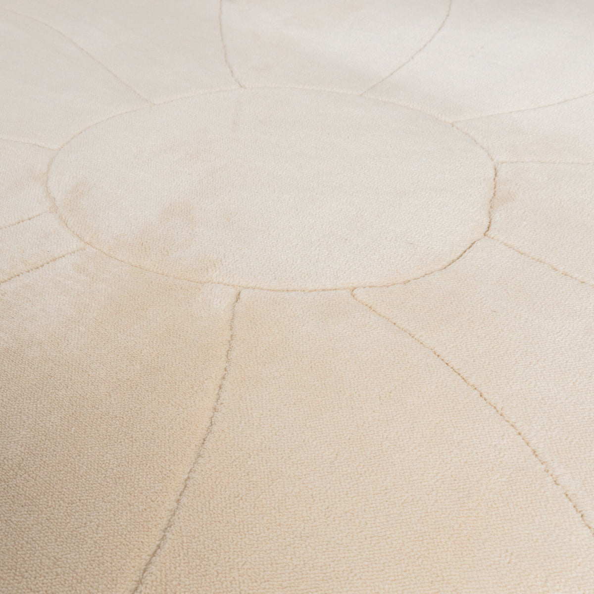 Washable children's rug - Coco Flower Beige