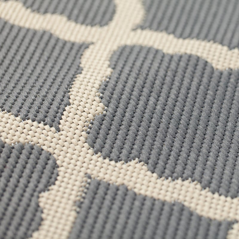 Retro balcony rug - Floreno Padua Beige/Anthracite