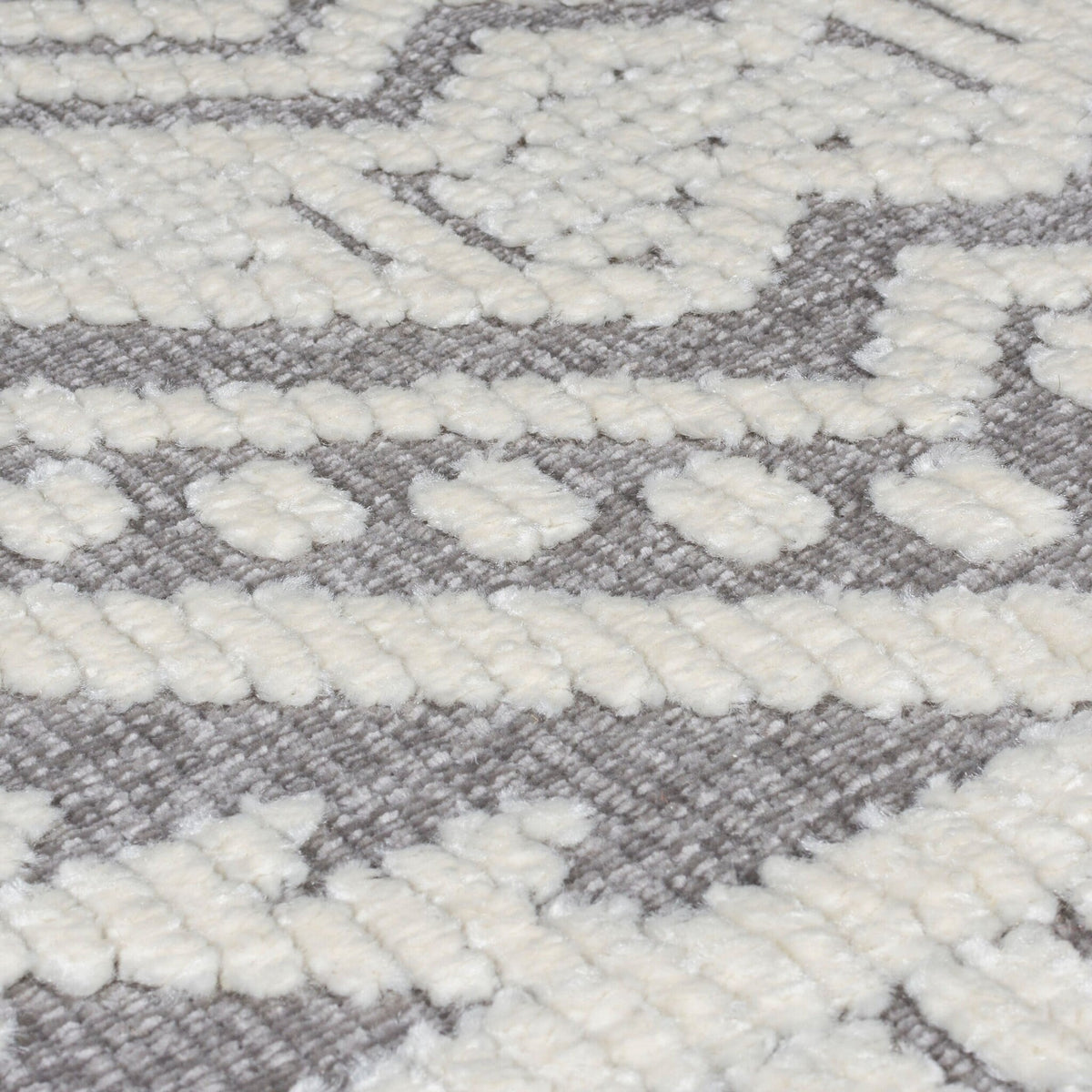 Washable floor rug - Galeo Jaipur Grey