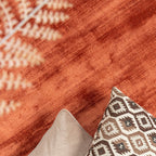 Viscose Rug - Pearl Terracotta