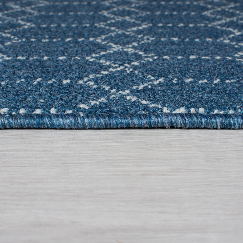 Washable runner - Argo Blue