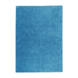 High Pile Rug - Solid Turquoise
