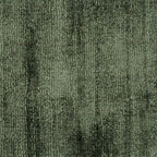 Round Viscose Rug - Pearl Dark Green
