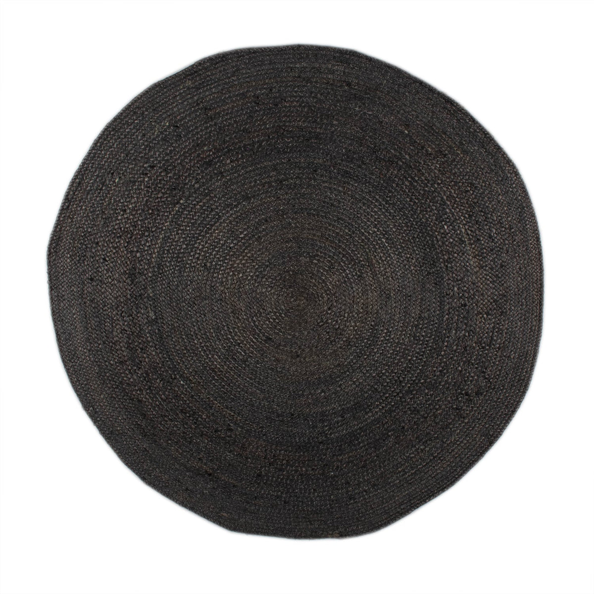 Jute Rug - Fair Round Black