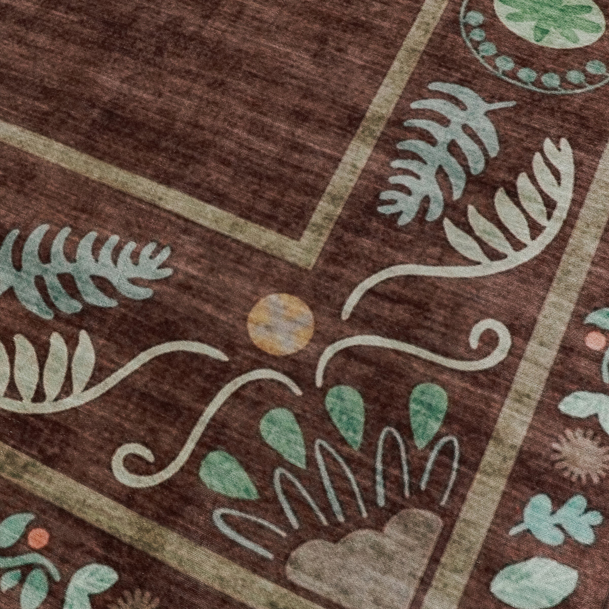 Outdoor rug - Maui Border Brown