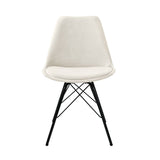Velvet Chair - Ivory