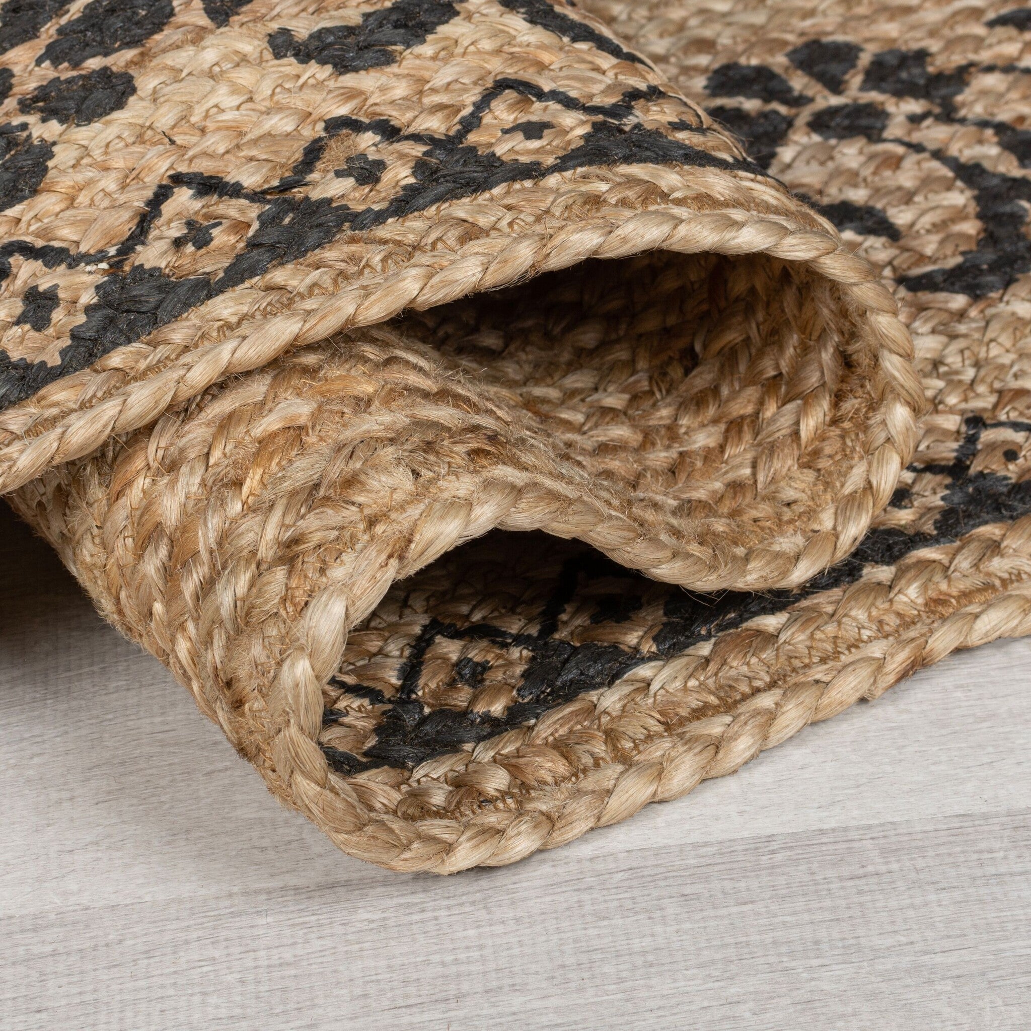 Jute runner - Marino Floral Natural