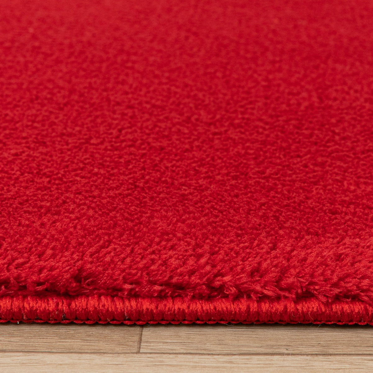 Washable Rug - Vivid Red