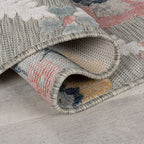 Balcony rug - Plazo Flora Grey