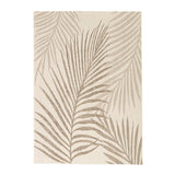 Jute Outdoor Rug - Nomad Leaves Cream