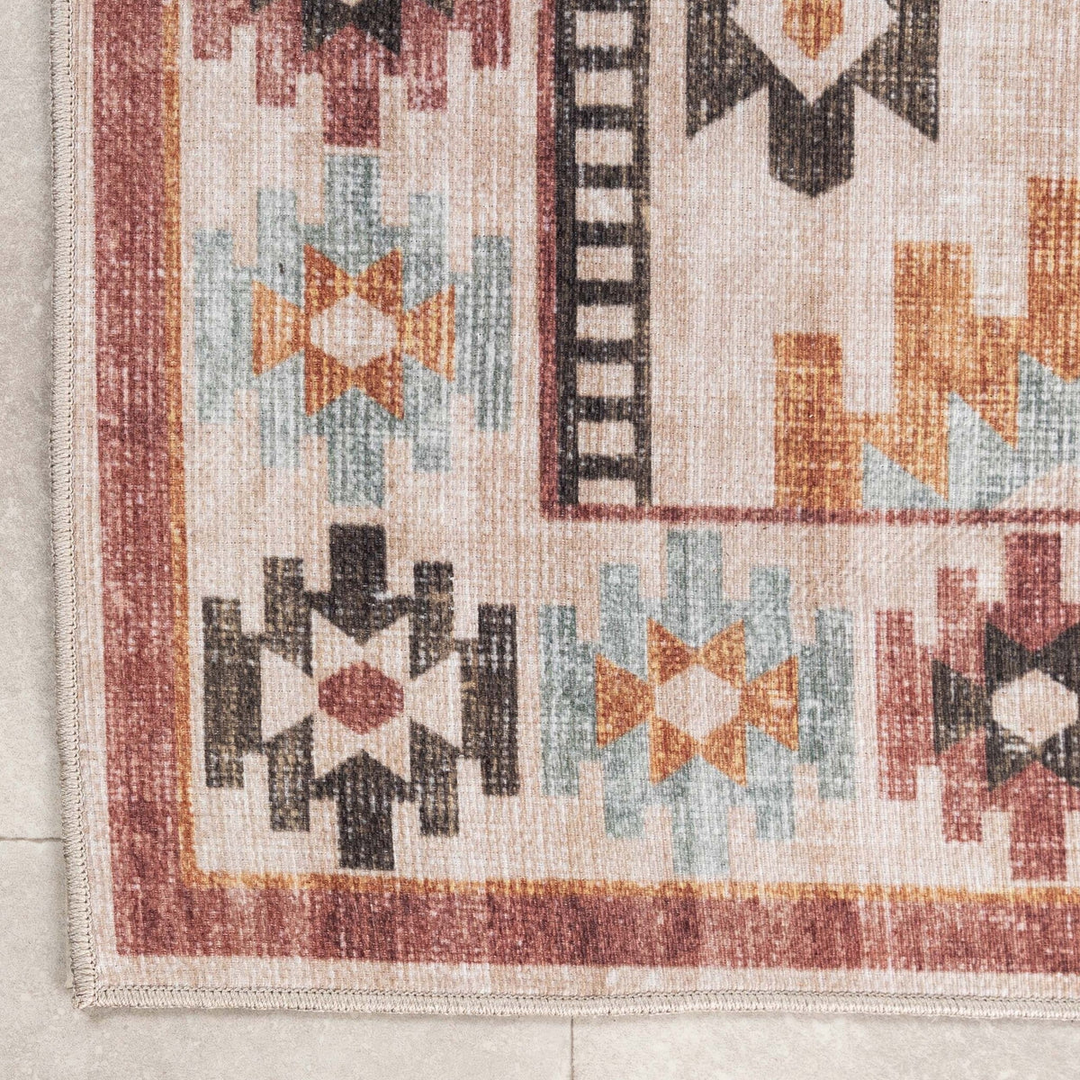 Kilim Outdoor Rug - Lira Diamond