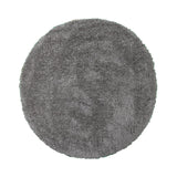 Round Shaggy Rug - Blaze Grey
