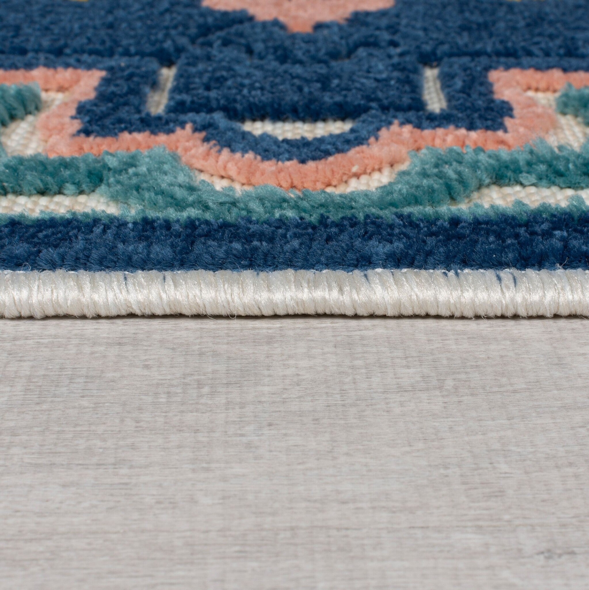Indoor and Outdoor Rug - Batio Floral Blue/Green