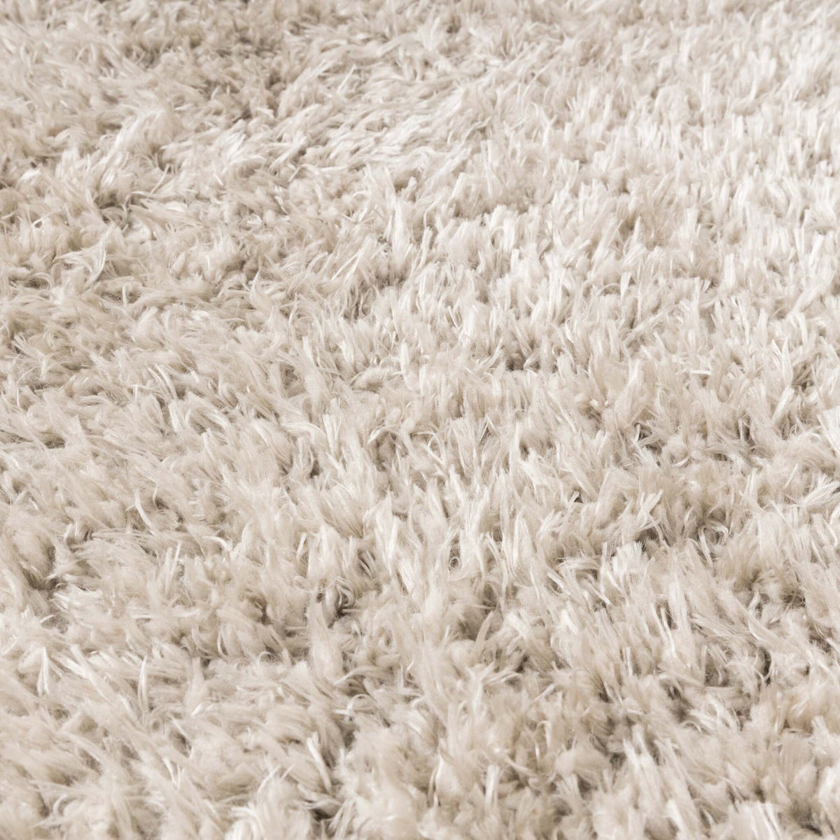 Round Shaggy Rug - Blaze Beige/Grey