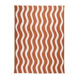 Outdoor Rug - Summer Waves Terracotta