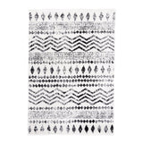 Scandinavian Rug - Scandi Noak Black/White
