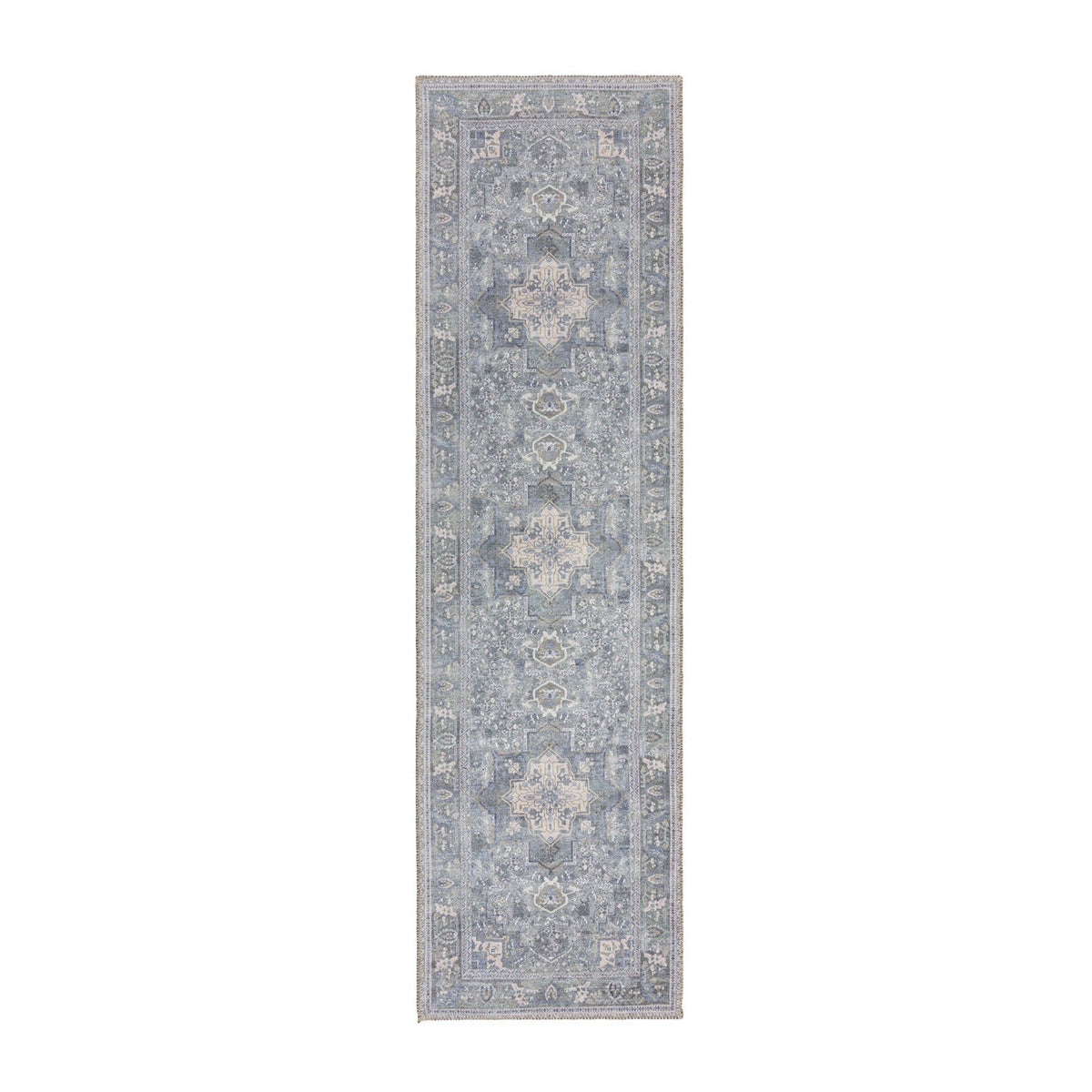 Washable runner - Reido Traditional Green