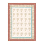 Outdoor Rug - Oasis Palm Blue/Red