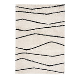 High Pile Rug - Grand Wire Cream/Black