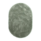 Oval Shaggy Rug - Blaze Green