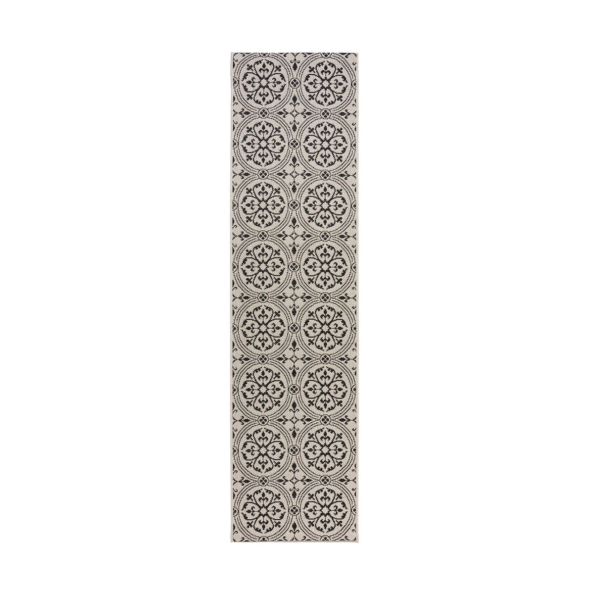 Outdoor runner - Varano Casablanca Black/White