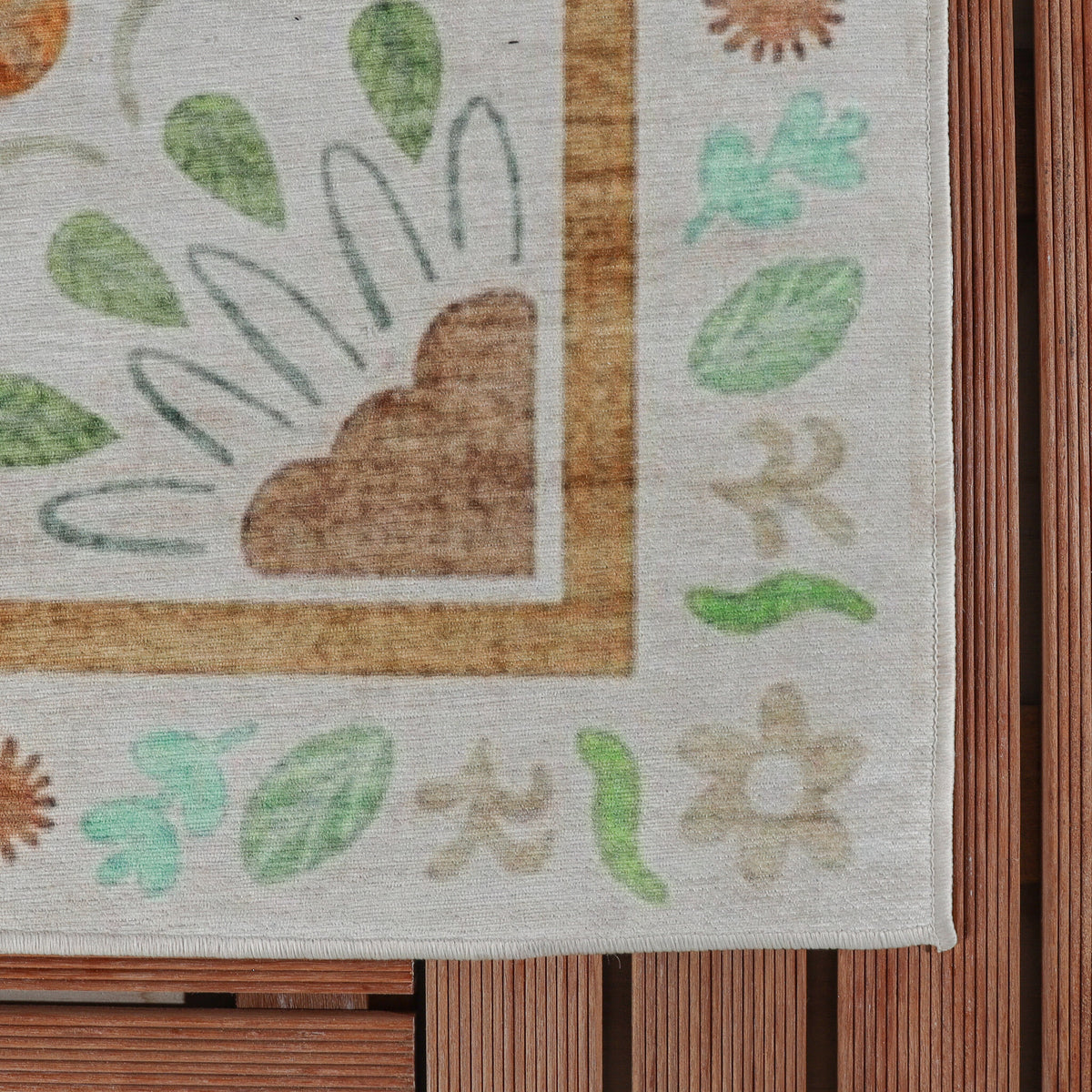 Outdoor rug - Maui Border Pink