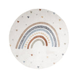 Round Washable Kids Rug - Ravi Rainbow Multicolour