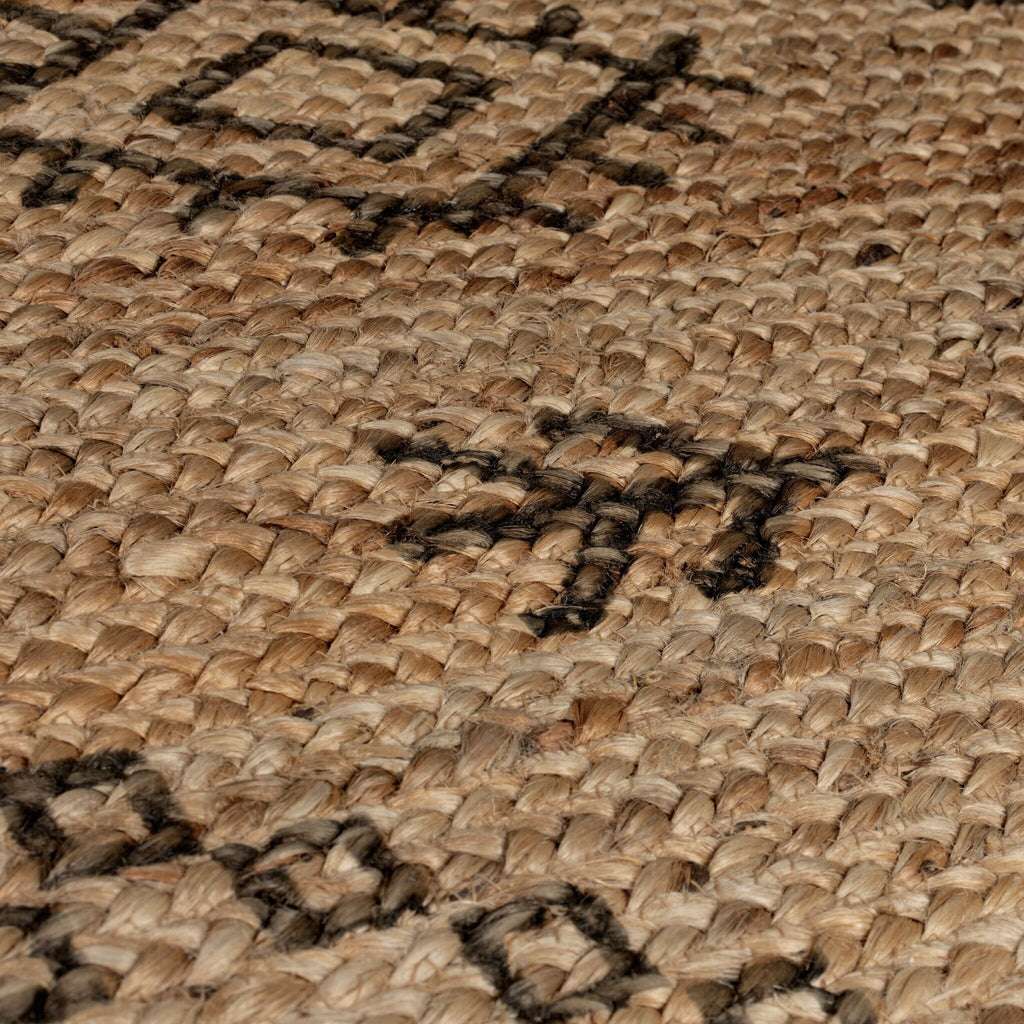 Jute floor rug - Rico Natural