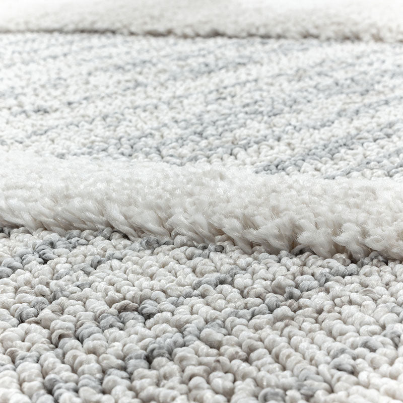 Scandinavian Floor Rug - Pitea Diamond Grey