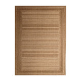 Jute Outdoor Rug - Mavi Stripes Cream/Brown