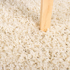 High Pile Rug - Solid White