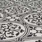 Outdoor runner - Varano Casablanca Black/White