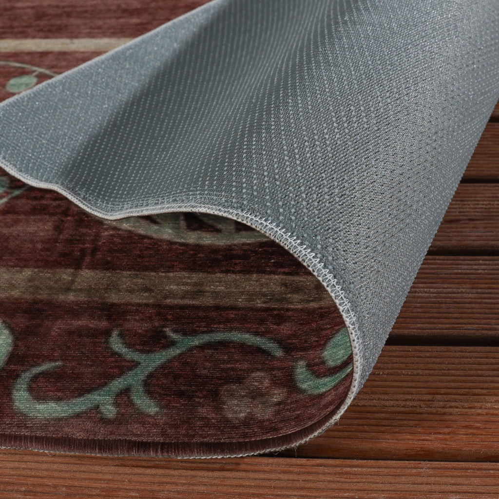 Outdoor rug - Maui Border Brown