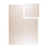Foam Puzzle Mat – Alfie Stars Grey/Beige