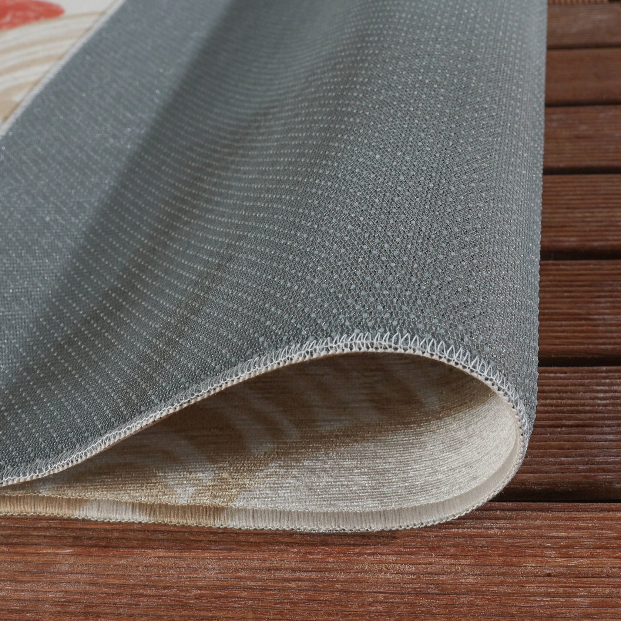 Outdoor Rug - Oasis Shell Blue/Red