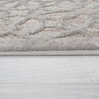 Outdoor rug - Piatto Argento Silver/White