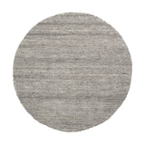 Round Berber Rug - Aicha Grey