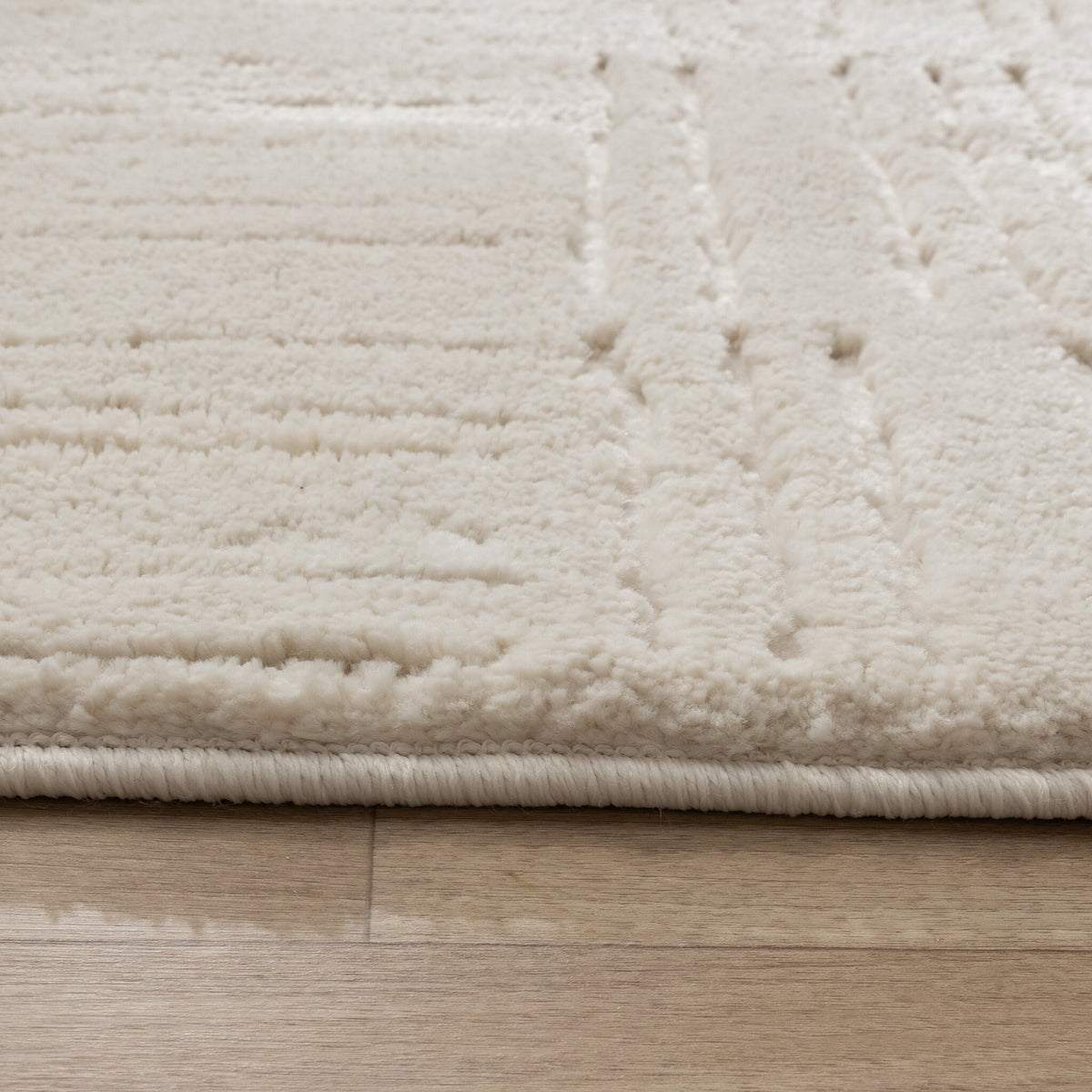 Scandinavian Rug - Yune Lines Cream
